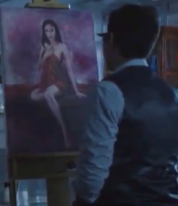 恐怖《画家》电影解说文案-AI电影文案解说网