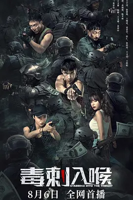动作电影《毒刺入喉》解说文案/片源素材-AI电影文案解说网